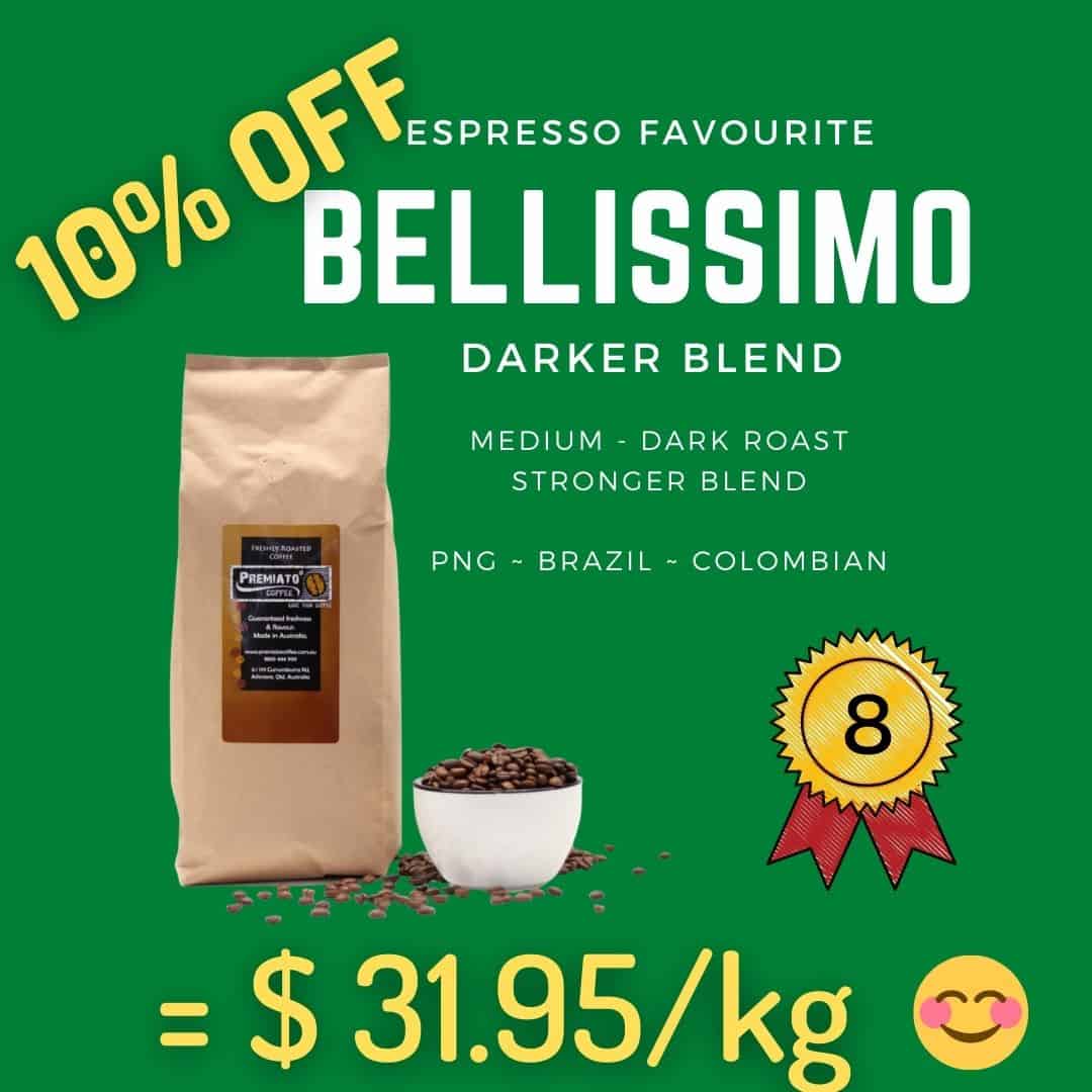 10% off Bellissimo Beans