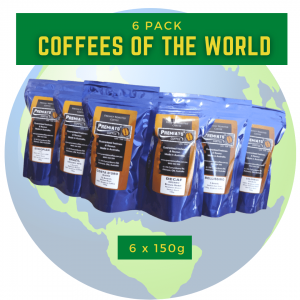 picture of Premiato coffees of the world 6 pack