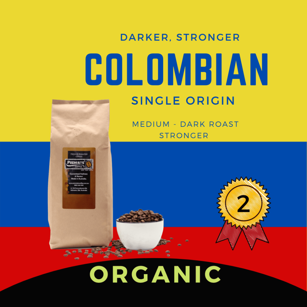 picture of Premiato Organic Colombian coffee