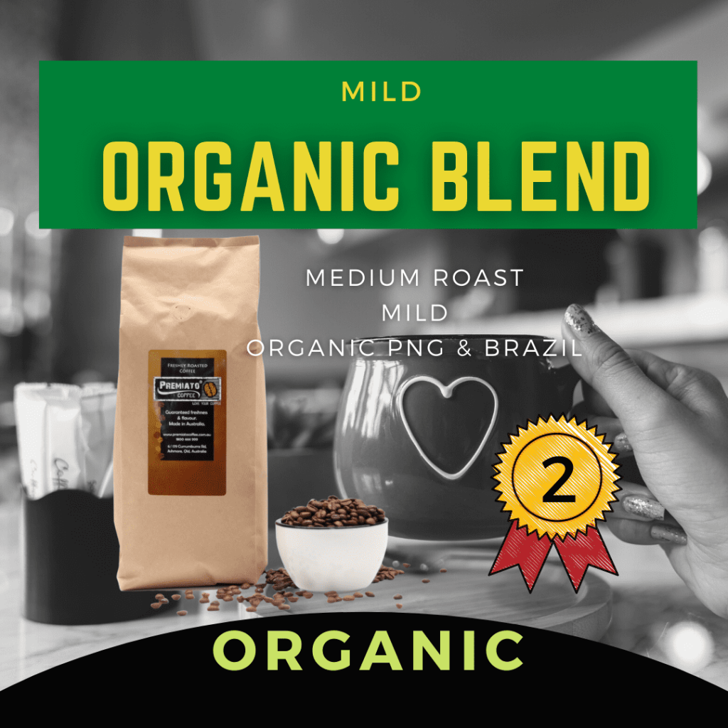 picture of organic blend coffee